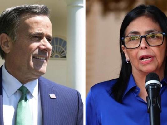 Шефот на ЦИА два часа разговарал со новата претседателка на Венецуела 