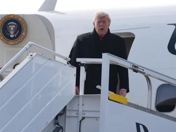 Трамп со хеликоптер лета кон Давос, Руте го испофали американскиот претседател (ВИДЕО)