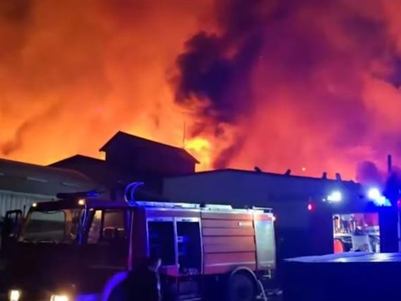 Локализиран е големиот пожар во Нови Пазар