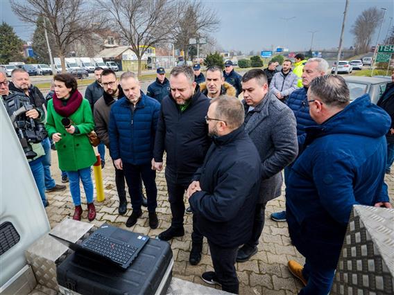Тошковски: „Безбеден град“ го развиваме со единствена цел - зголемување на безбедноста во сообраќајот 