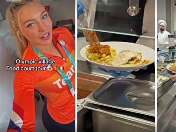 Една од најубавите спортистки покажа што се јаде во Олимпиското село (ВИДЕО)