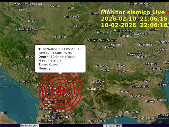 Сеизмолози: По земјотресот во Косово почуствуван и во Македонија можни се автершокови со послаб интензитет