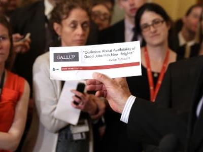 По речиси 90 години, Галуп веќе не ја мери поддршката за американските претседатели