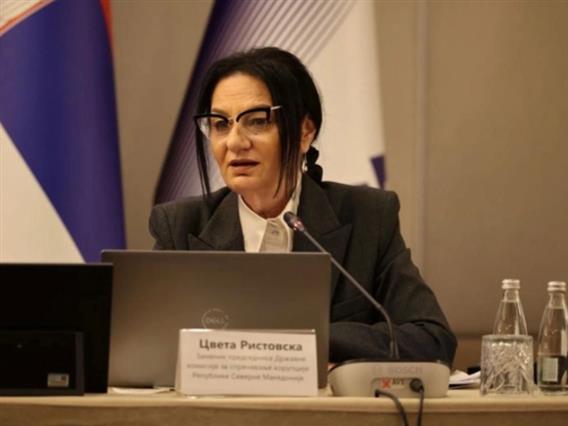 Цвета Ристовска поднесе оставка од функцијата член на Државната комисија за спречување на корупцијата