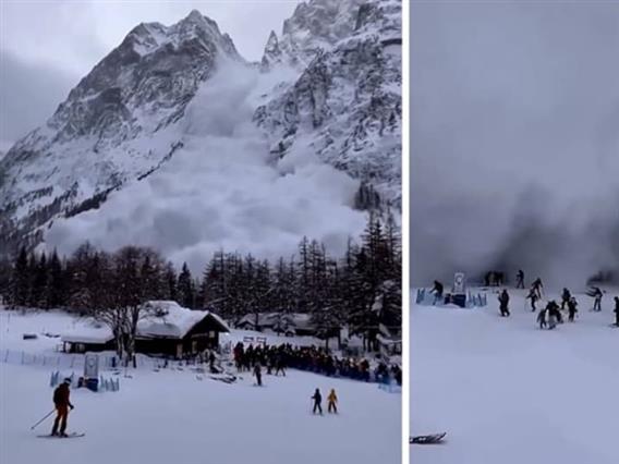 Лавина „проголта“ десетици скијачи во Италија (ВИДЕО)