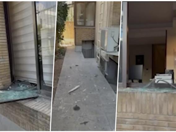 Фото: Во нападот на Техеран оштетена Амбасадата на Србија во главниот град на Иран