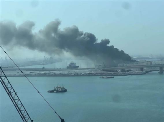 ОАЕ: Напад со дронови од Иран предизвика пожар во француска поморска база во Абу Даби(видео)