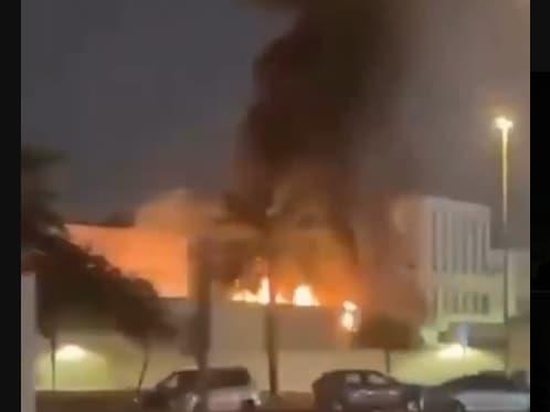 Ирански дрон го погоди конзулатот на САД во Дубаи- одекна силна експлозија (ВИДЕО)