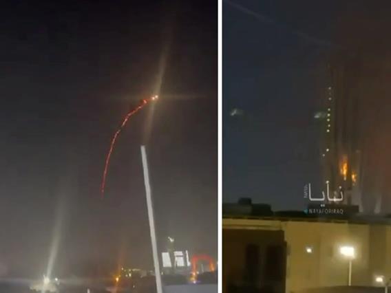 Експлозија и пожар во Багдад: Нападната е амаериканската амбасада во Ирак (ВИДЕО)