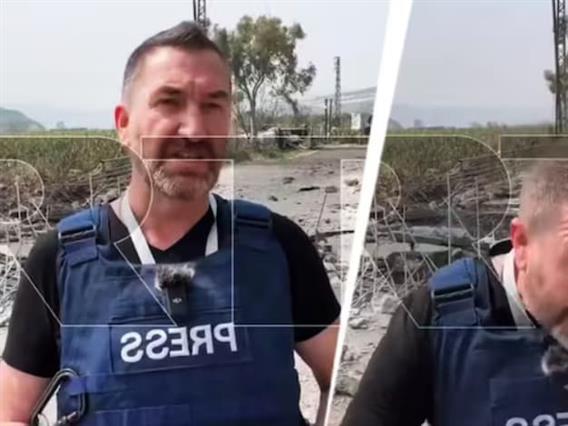 Новинарска екипа на удар на израелски напад во Либан (ВИДЕО)