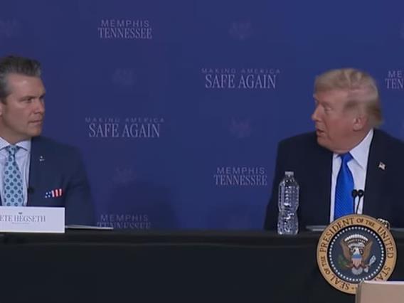 Трамп до својот министер: Пит, ти прва рече да го нападнеме Иран (ВИДЕО)