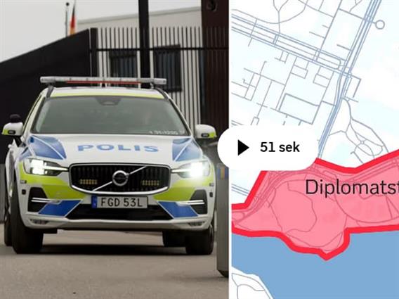 Шведска подигна безбедносен ѕид околу странските амбасади: Се заканува терористички напад
