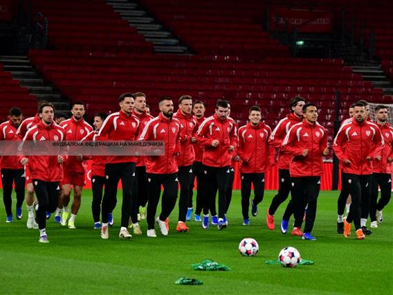 Црвено жолтите во Копенхаген против Данска ја започнуваат својата втора бараж трка за пласман на Светско првенство