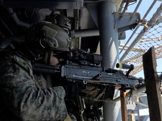 Американскиот воен брод „Триполи“ со 3.500 маринци пристигна на Блискиот Исток