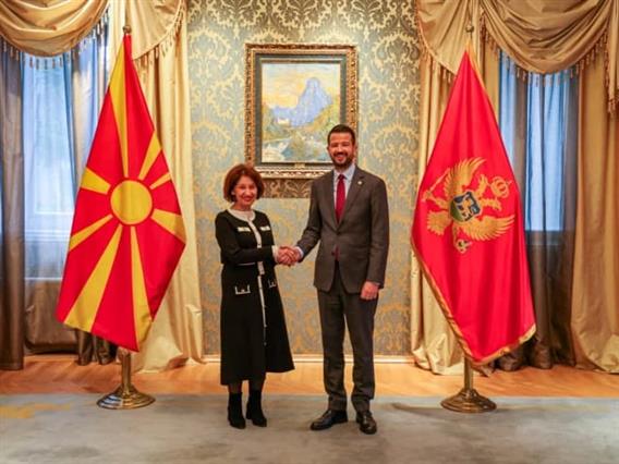 Црногорскиот претседател Милатовиќ во официјална посета на земјата