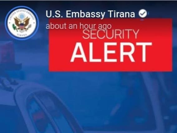 Албански медиуми: Безбедносна  тревога, САД предупредуваат за можни цели во Албанија