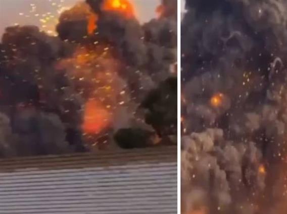 Голема експлозија во ракетна база во Иран (ВИДЕО)