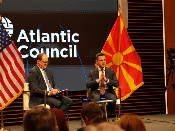 Министерот Муцунски учествуваше на настан на Атлантскиот совет во Вашингтон