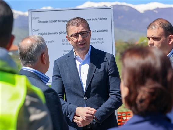 Мицкоски: Струга се гради и развива, Владата продолжува со инвестиции тука