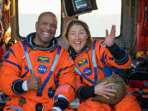 Како изгледаат астронаутите по речиси десет дена во вселената? (ВИДЕО)