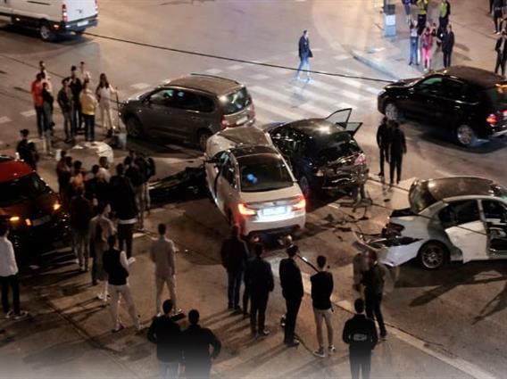 МВР со детали за карамболот во Ѓорче Петров- десетмина повредени, еден со тешки повреди 