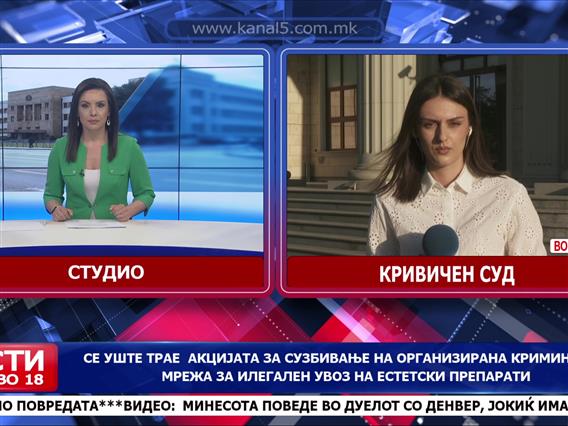 Уапсените за скандалот со ботокси и филери на суд- 19 лица, меѓу кои и доктори се соочуваат со притвор 