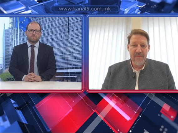 Вајц ексклузивно за Канал 5: Интервјуто за бугарската телевизија е старо, Македонија забележува напредок