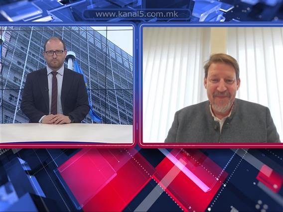 Вајц за Канал 5: Македонија мора да знае кои се очекувањата на ЕУ и дали протоколот со Бугарија е дел од преговарачката рамка