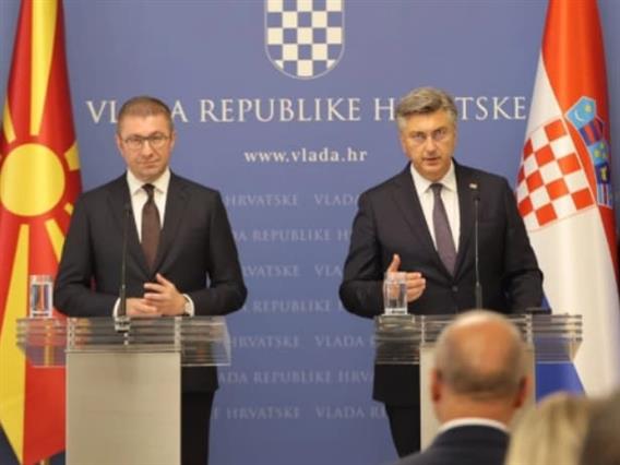 Хрватскиот премиер Пленковиќ утре во посета на Македонија- Мицкоски ќе го пречека во Охрид 