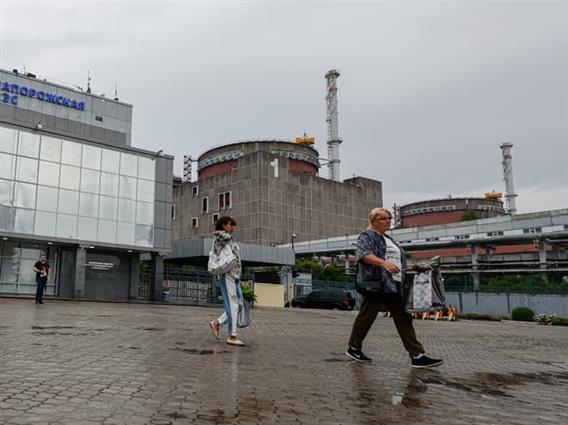 Русија: Украински дрон ја погоди најголемата нуклеарна централа во Европа
