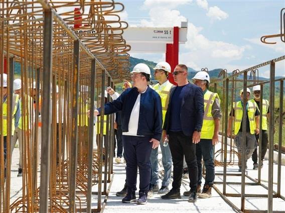 Николоски: Интензивно се гради пругата Скопје-Софија, со 29 мостови и 15 тунели втората делница е градежен и инженерски подвиг