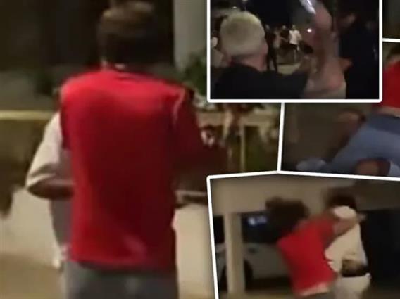 Десетина пијани Британци се стапаа во летувалиште на Кипар- полицајците успеале да уапсат само двајца (ВИДЕО)