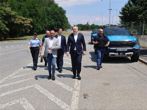 Директорот на БЈБ Јанев во работна посета на Полициското одделение и Граничниот премин Ново Село