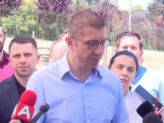 Мицкоски: Опозицијата бега од реформи во  Изборните законик поради страв од пораз