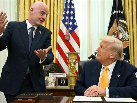 Доналд Трамп сака Инфантино да застане на чело на Обединетите нации 