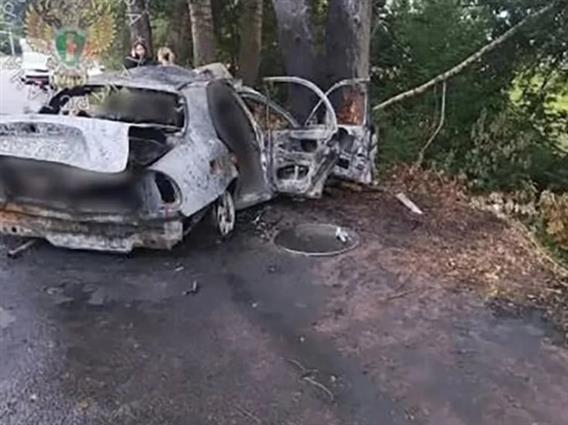 Шест малолетници изгореа во автомобил- само еден ја приживеал страшната сообраќајка 
