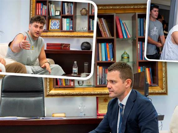 Муцунски се сретна со Мат Киатипис кој деновиве престојува во Скопје