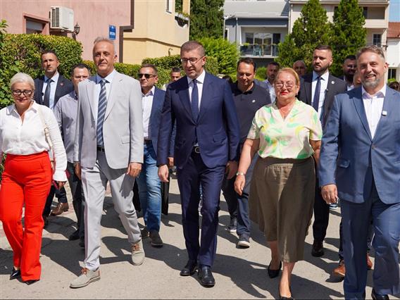 Мицкоски од Карпош: Започна изградбата на спортската сала во ООУ „Братство“
