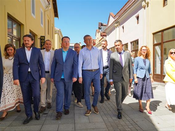 Николоски: Драго ми е што помогнавме во обнова на Старата чаршија- културно наследство во Гевгелија
