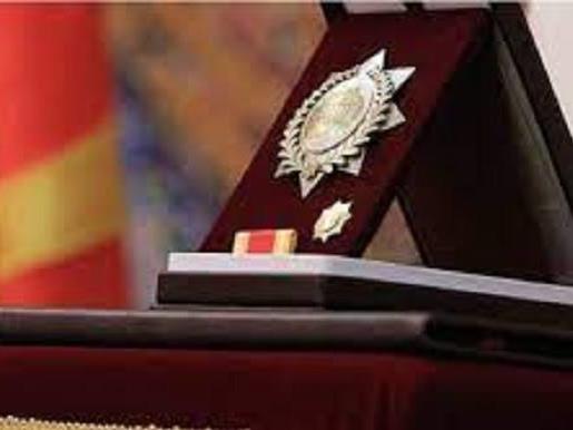 Орден „8 Септември“ доделени на Јордан Плевнеш и Раде Сиљан и постхумно на Џеват Гега, Мето Јовановски и Глигор Чемерски