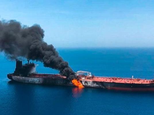 Корпусот на гардата на исламската револуција погоди танкер за нафта во Ормускиот Теснец
