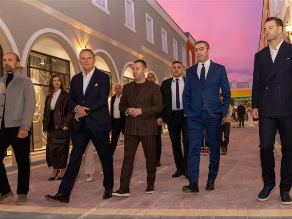 Мицкоски на отворање на трговски комплекс „Триангла“