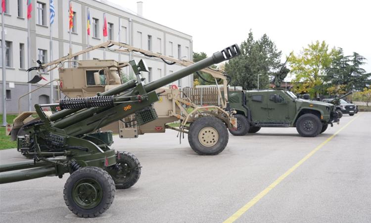 Презентација на воена опрема вредна над 40 милиони евра во касарната „Илинден“