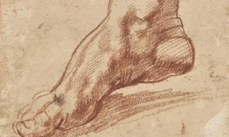 „Стопалото“ на Микеланџело собори рекорд на аукција- новооткриениот цртеж е продаден во САД 