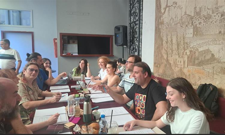 Прва проба на претставата ,,Алиса се враќа дома“ во Драмскиот театар