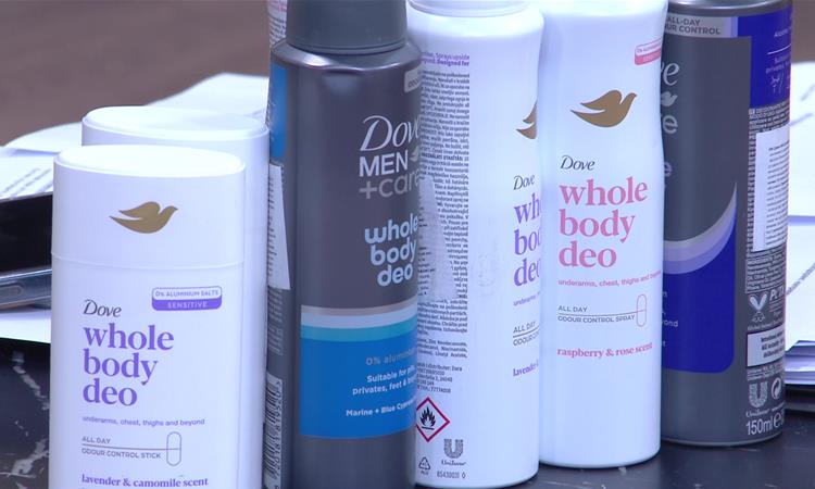 Dove претставува дезодоранс за цело тело: 24 часа свежина и нега за секој дел од кожата