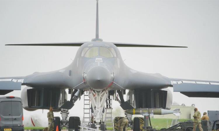 Американската војска употреби стратешки бомбардер Б-1 за напад на Корпусот на гардата на исламската револуција