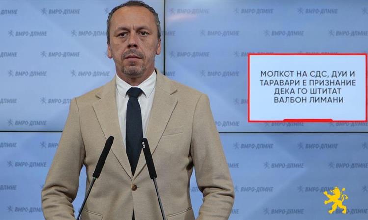 Петрушевски: Молкот на СДС, ДУИ и Таравари е признание дека го штитат Валбон Лимани