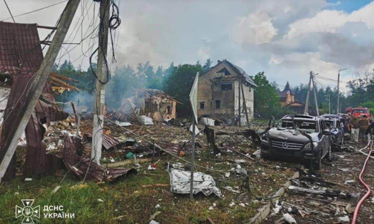 Русите нападнаа изложба на оружје кај Киев- има загинати и повредени 