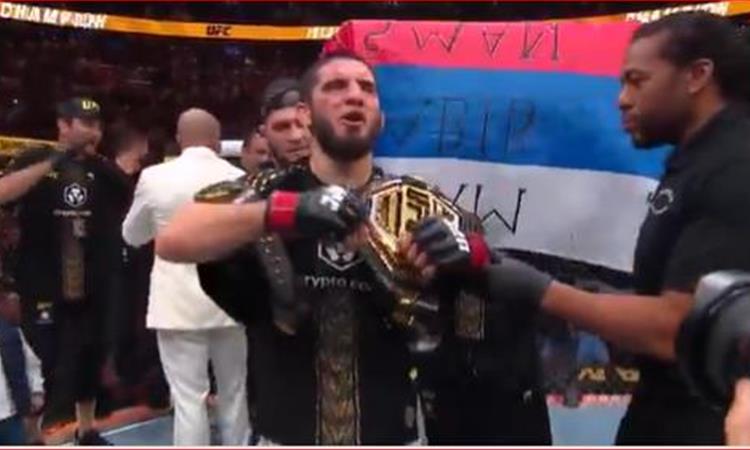 Видео: Ислам Махачев е новиот UFC шампион – рекордот на Андерсон Силва е соборен